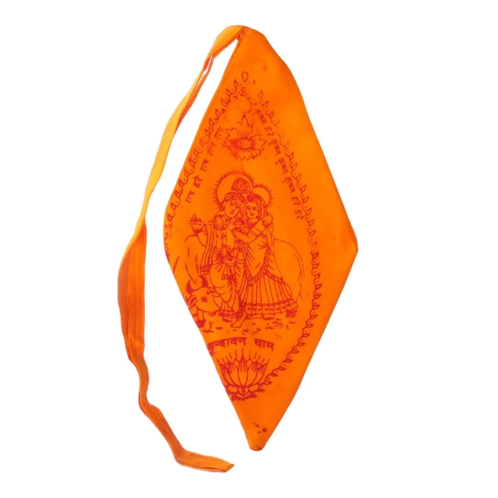 Saffron Radha - Krishna Mala Bag