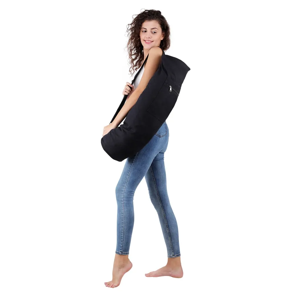 Cotton Canvas Yoga Bags - with zips